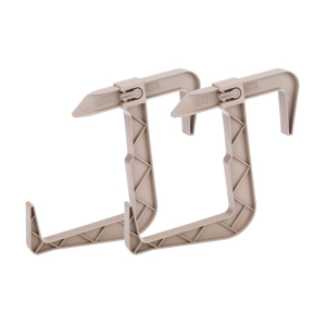 Uchwyt doniczki balkonowej RATTAN komplet 2 sztuki karmel